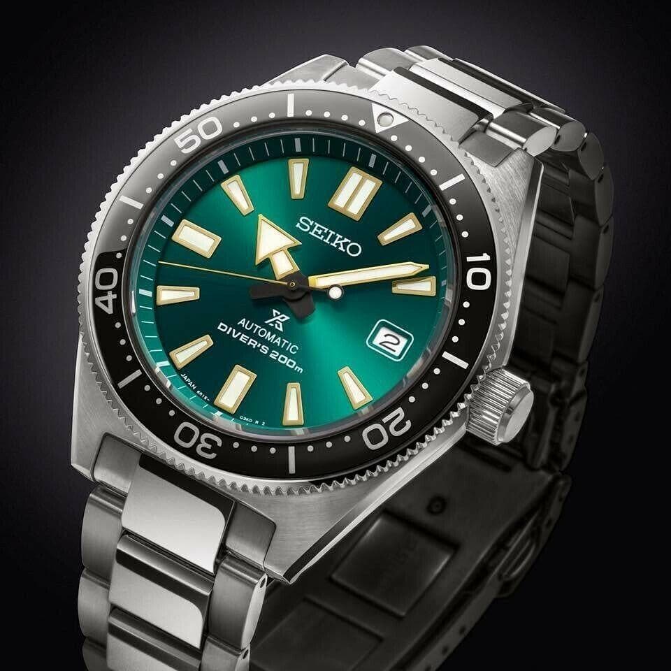 Seiko Limited Edition Emerald Green 62MAS Prospex Diver's Men's Watch –  Diligence1International