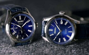 Seiko Limited Edition Presage Shippo Enamel Watches SPB073J1 + SPB075J –  Diligence1International