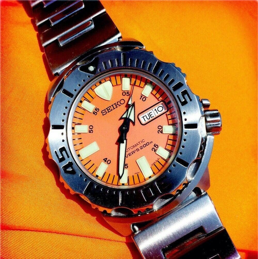 Seiko Orange Monster Gen 1 Diver's 200M Men's Watch SKX781K1 –  Diligence1International