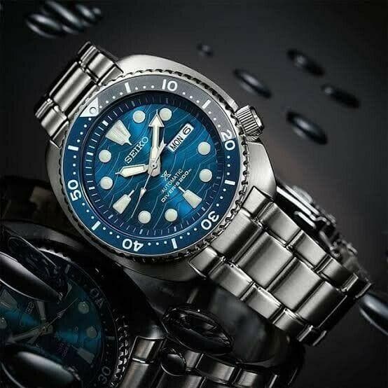 Seiko SE Save the Ocean Great White Shark Turtle Diver's Men's Watch S –  Diligence1International