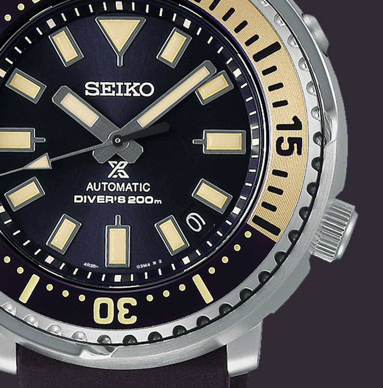 Seiko Prospex Men's Urban Safari Navy BlueBaby Tuna Watch SRPF81K1 –  Diligence1International