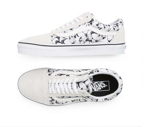 VANS | OLD SKOOL (BUTTERFLY) TRUE WHITE 