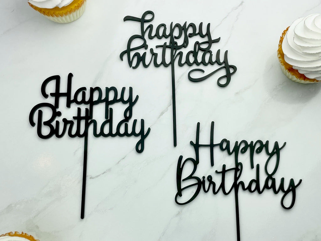 DecoCut - Cake topper, 2 sticks