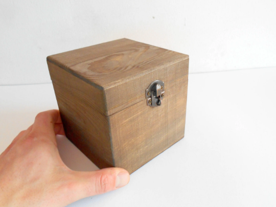ADXCO 4 Pieces Unfinished Wood Treasure Chest Pine Wood Box with Hinged Lid  Wooden Mini Treasure Box…See more ADXCO 4 Pieces Unfinished Wood Treasure