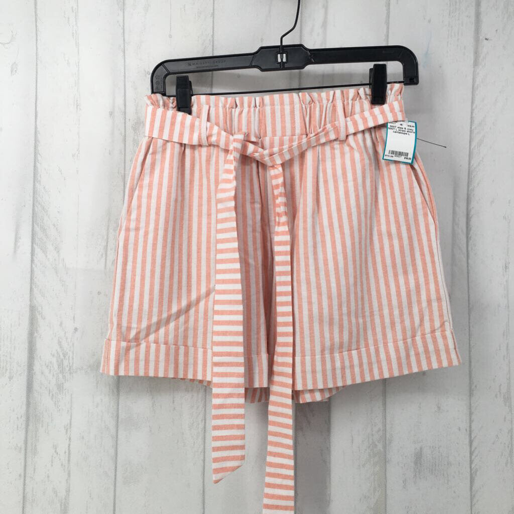 NWT L stripe shorts