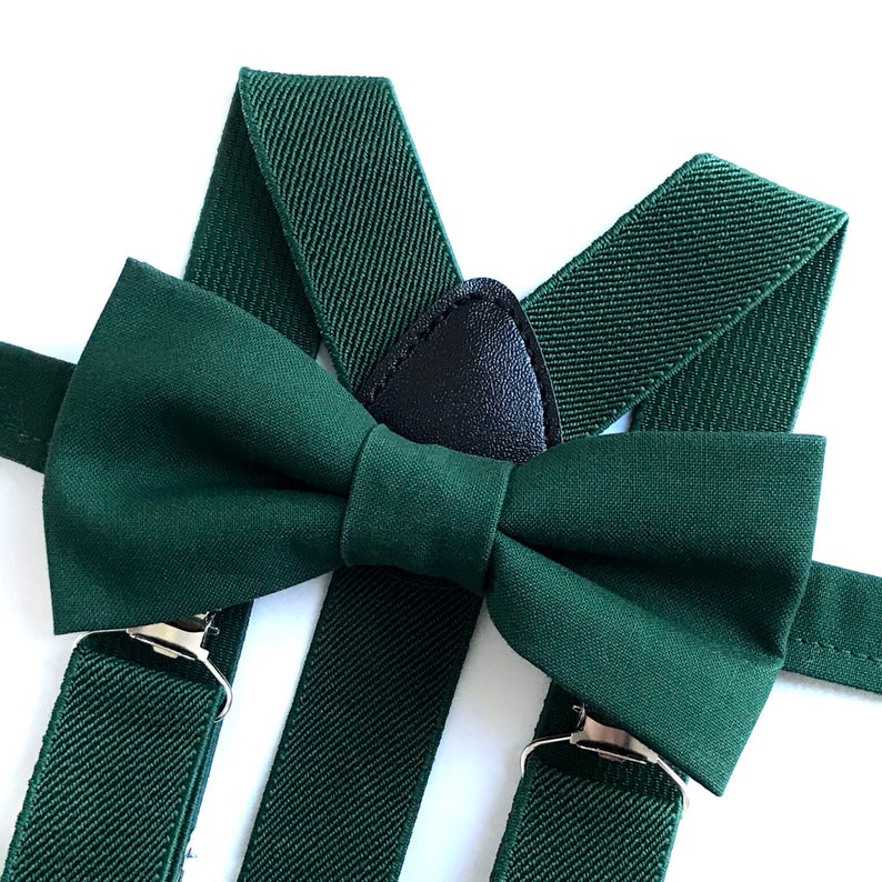 Green Monogram Bow Tie – Zepherra Hommes