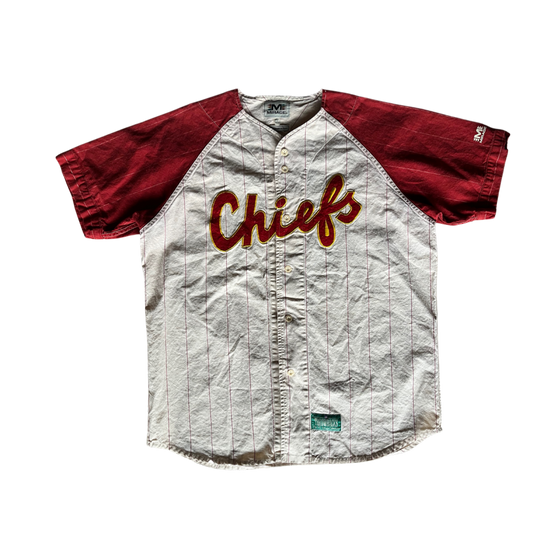 WESTSIDE STOREY VINTAGE  MIRAGE KC CHIEFS BASEBALL JERSEY BLACK - Westside  Storey