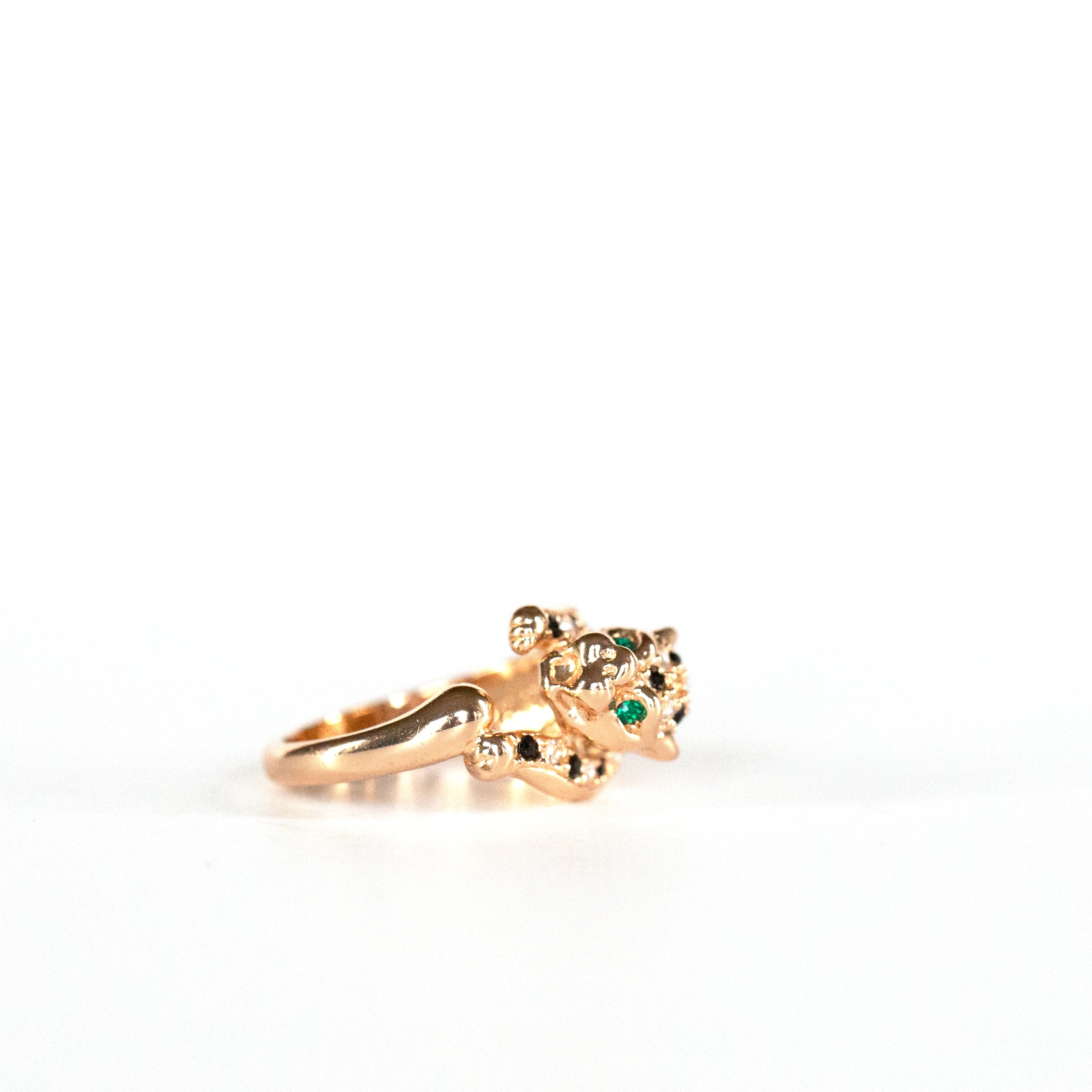 gucci leopard ring