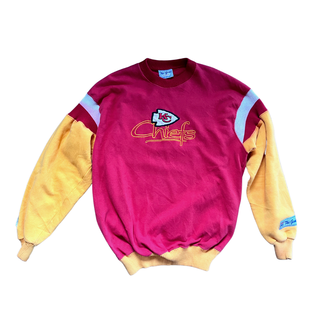 WESTSIDE STOREY VINTAGE  VINTAGE 90'S STARTER CHIEFS SATIN JACKET -  Westside Storey