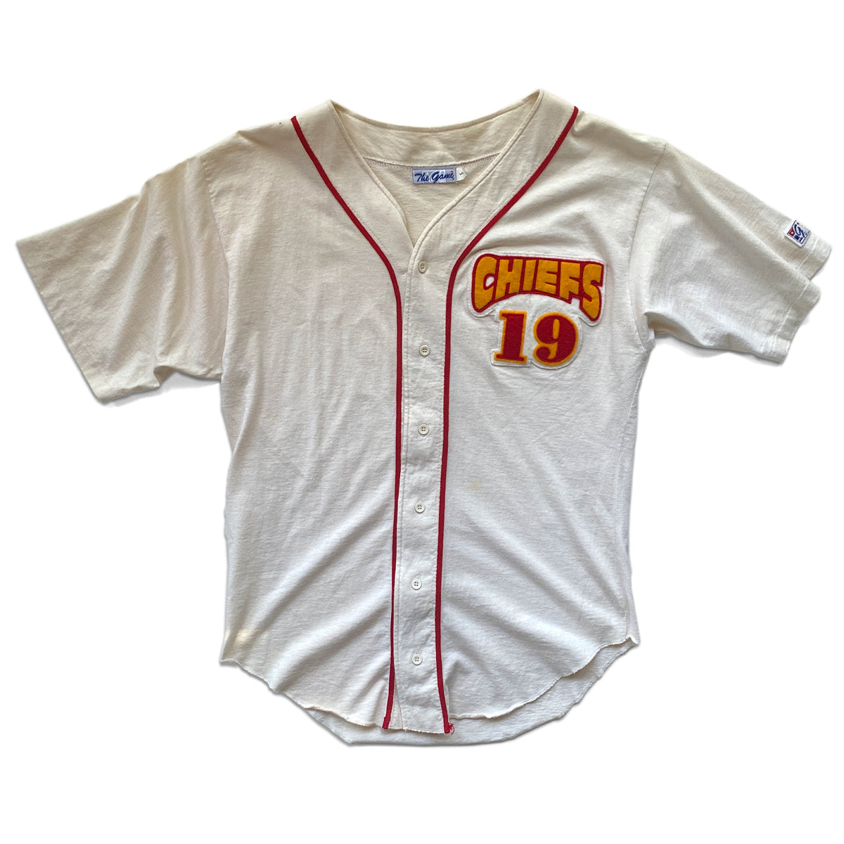 chiefs baseball jersey