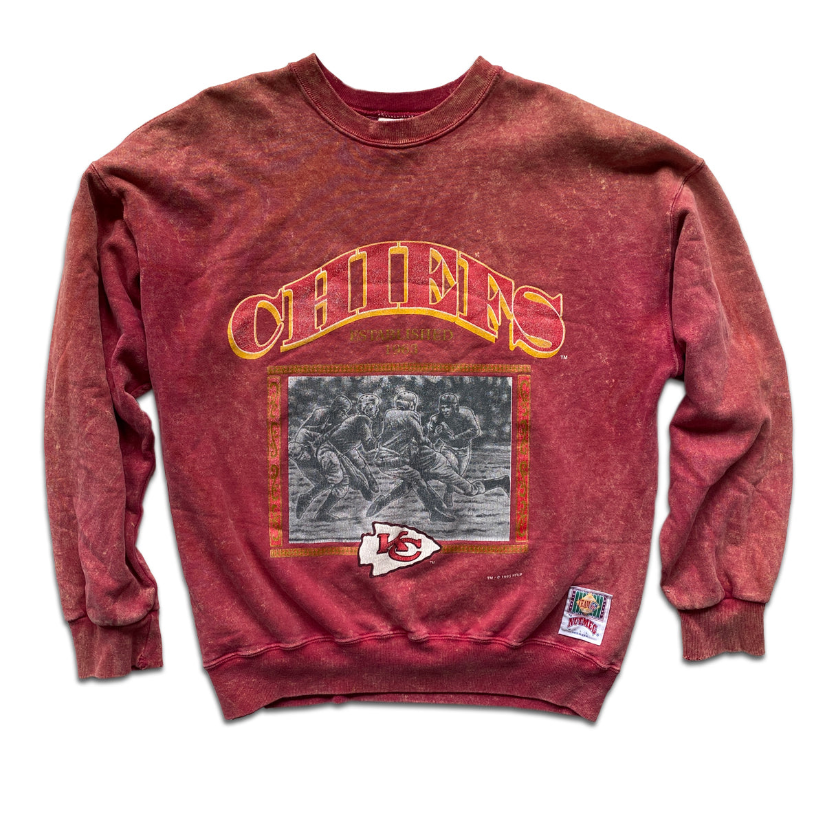 kansas city chiefs vintage sweatshirt