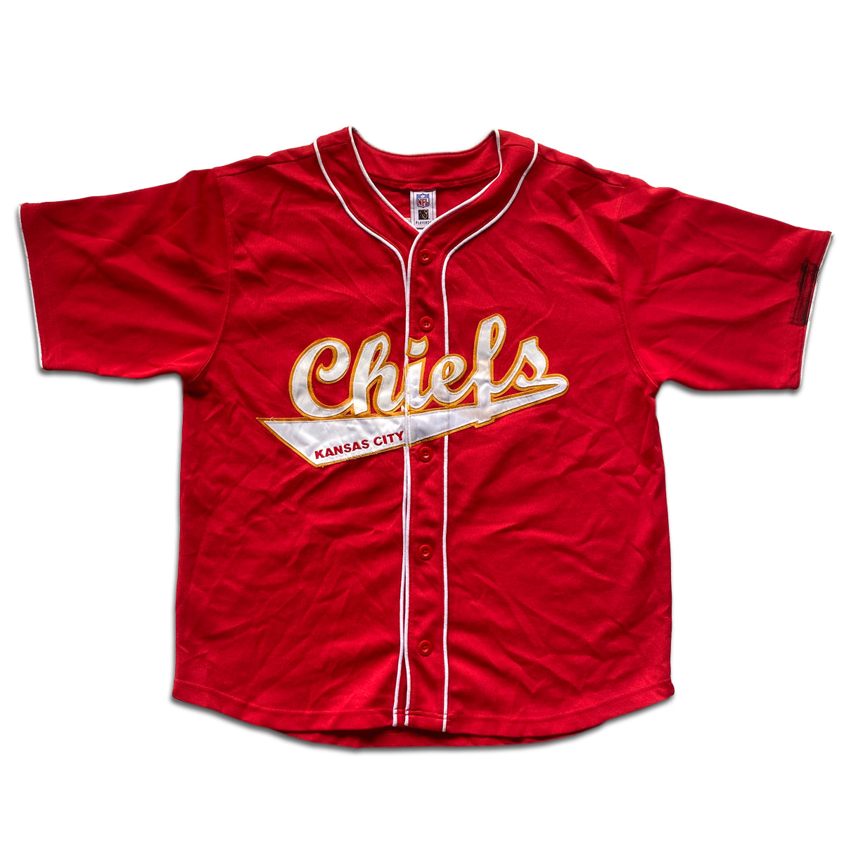 chiefs baseball jersey