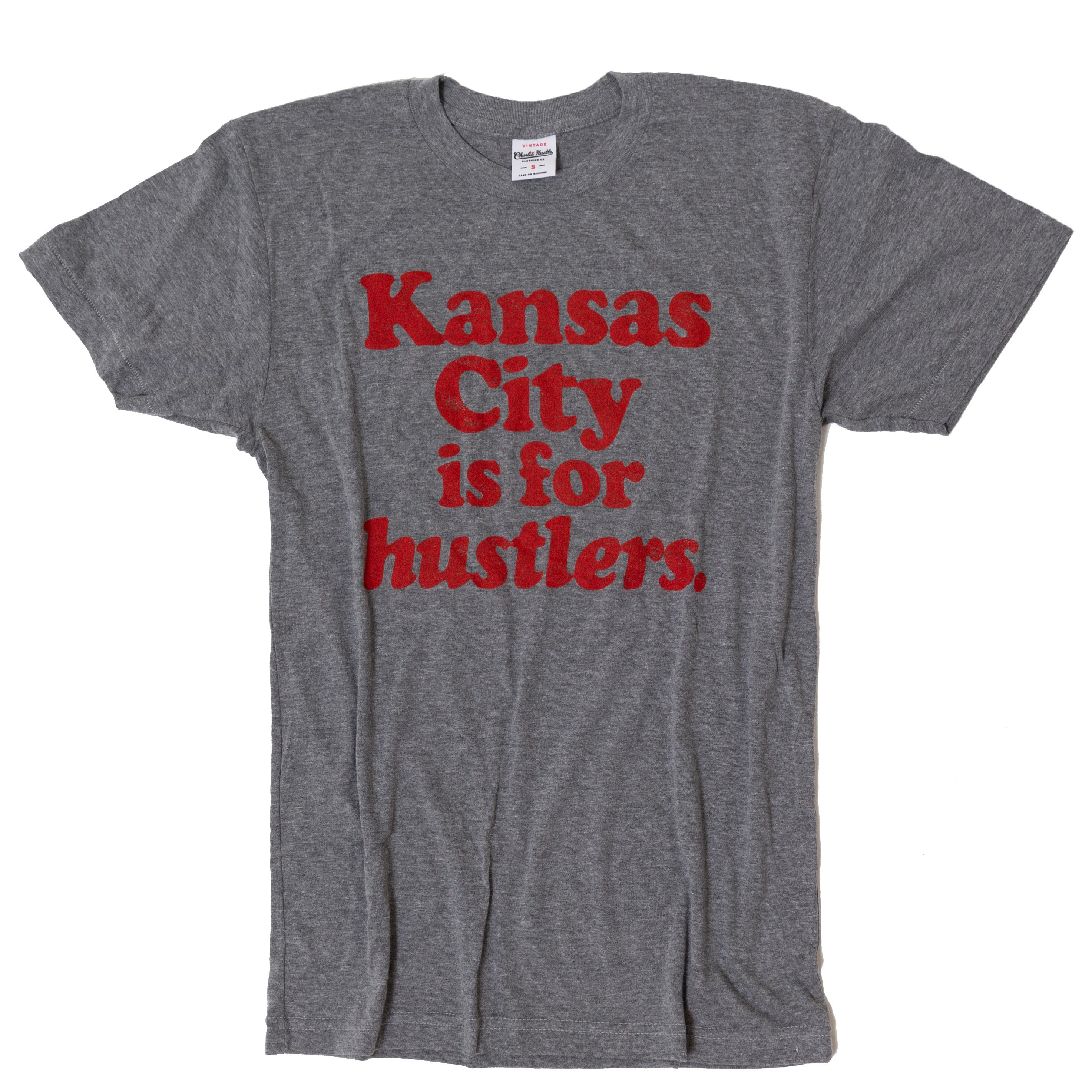 kansas city is for hustlers t shirt