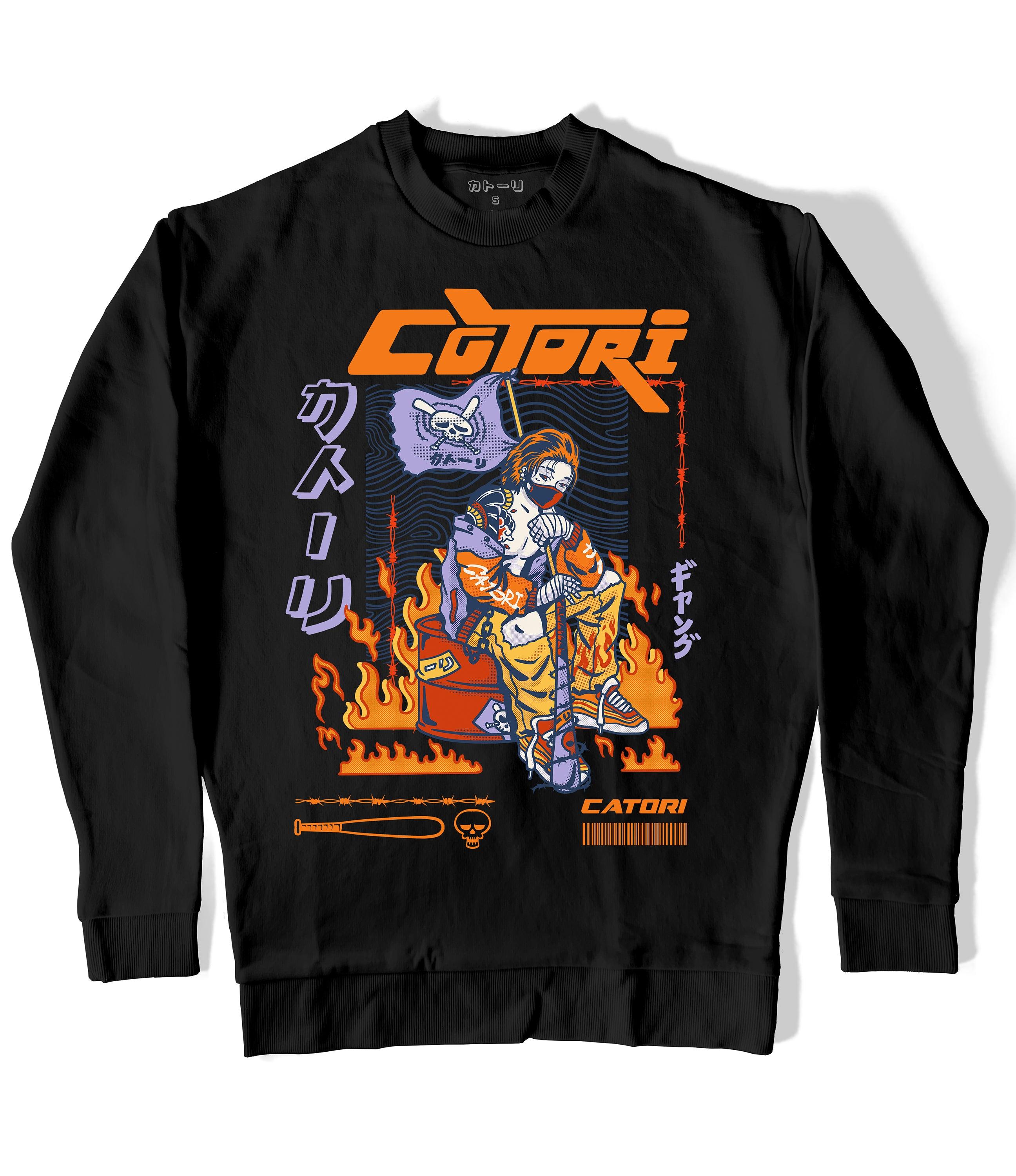 Dripping Anime Sweatshirt – Catori Clothing