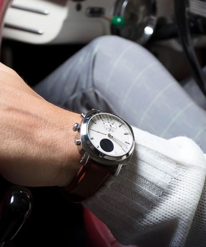Pininfarina Senso Hybrid Men's Mercure Grey Smartwatch