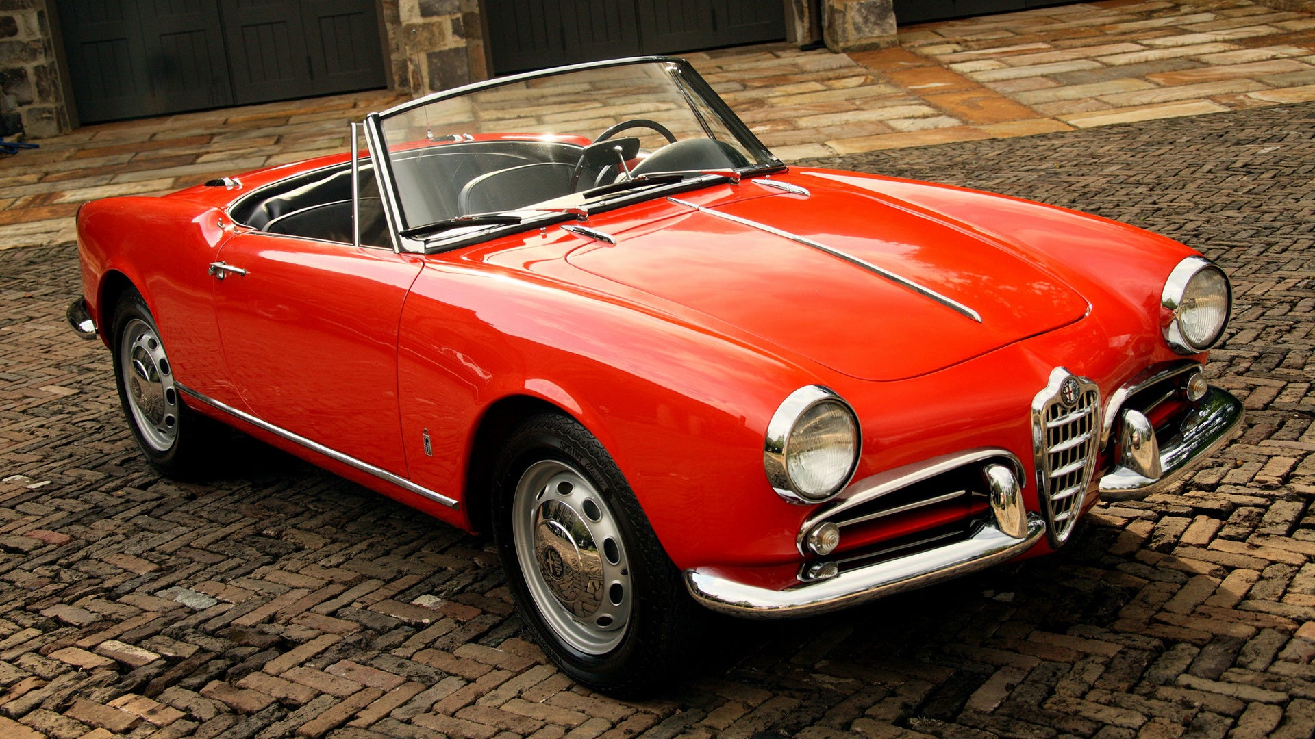 1958 Alfa Romeo Giulietta Spider designed by Pininfarina