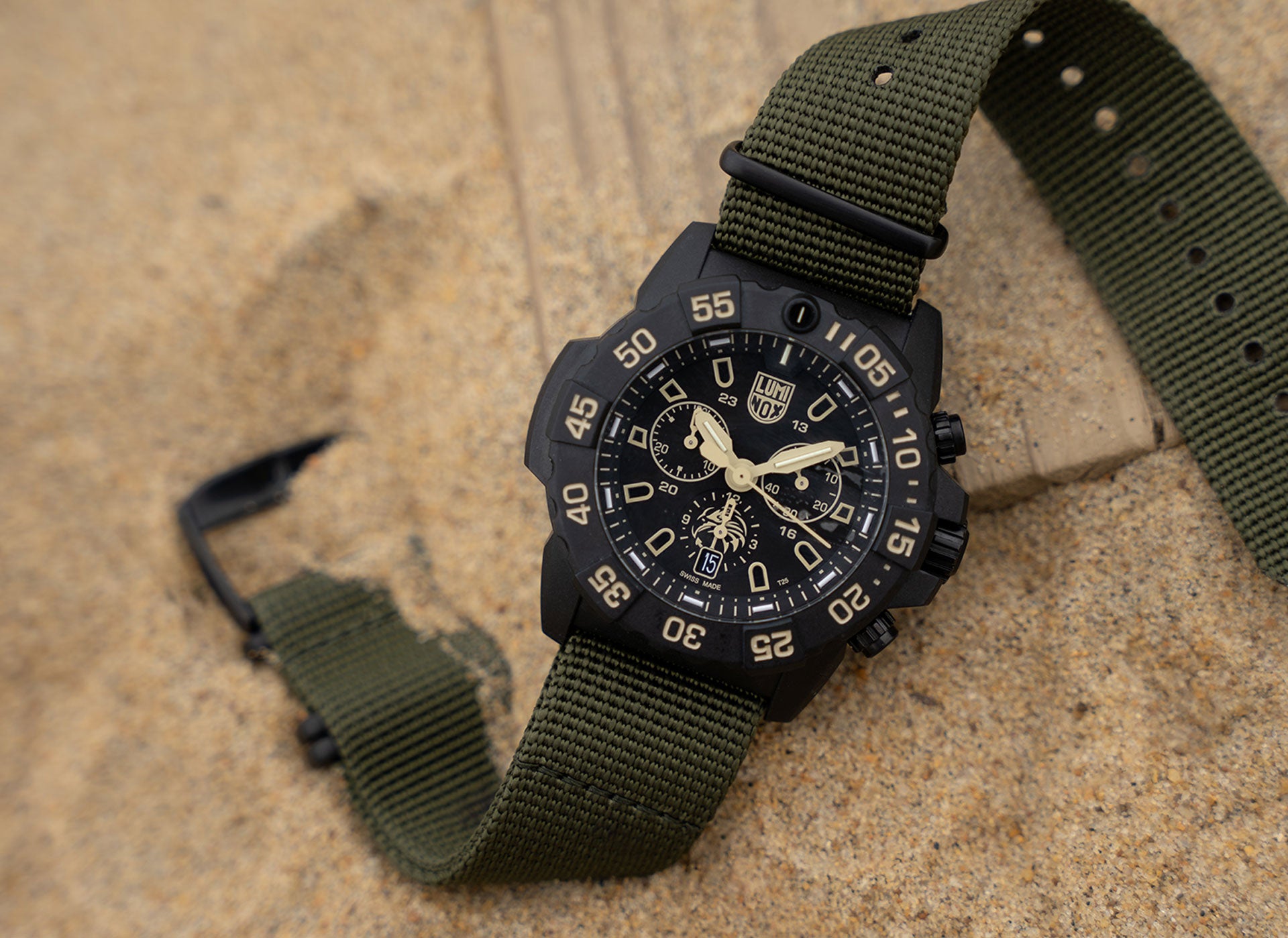 The latest Navy SEAL watch is a new take on the original Luminox collection from the early 1990's.