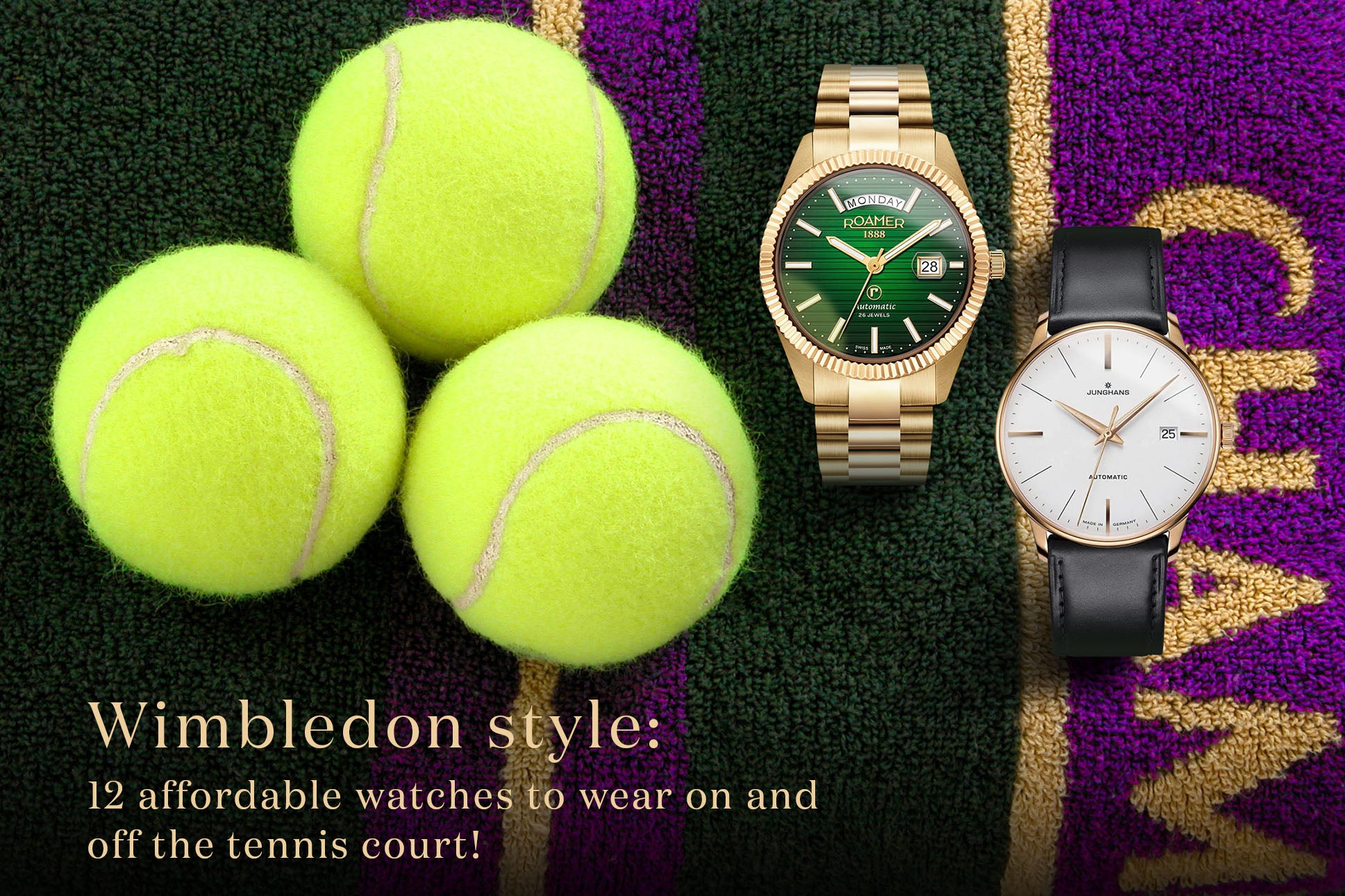 Wimbledon Style: 12 Affordable Sports Watches to Wear On And Off The Tennis Court!