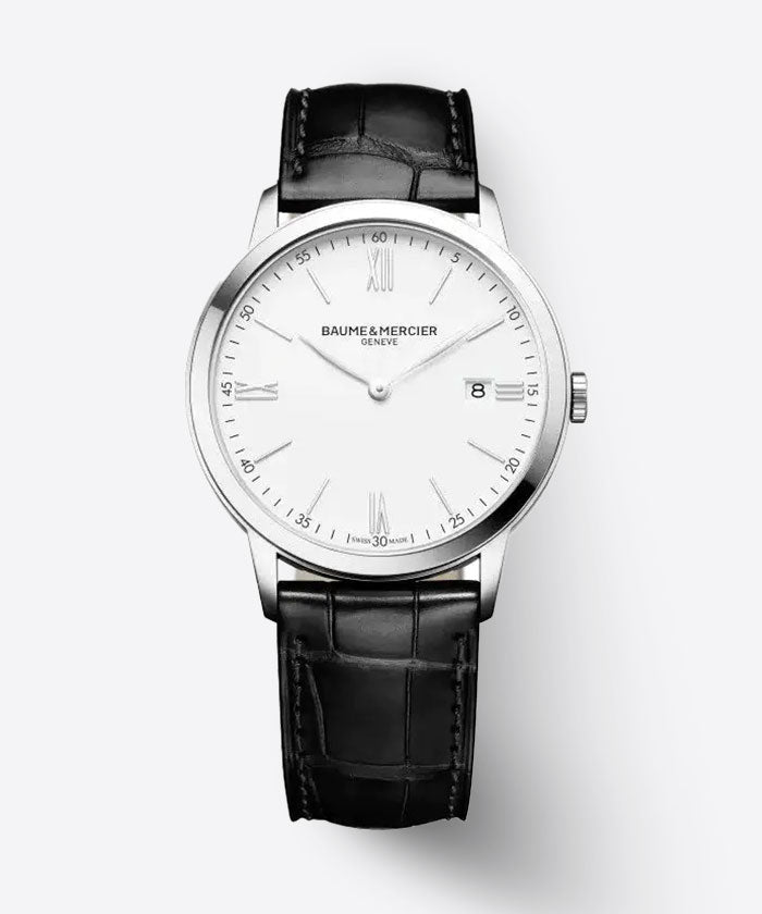 Baume & Mercier Men's Black Classima Watch