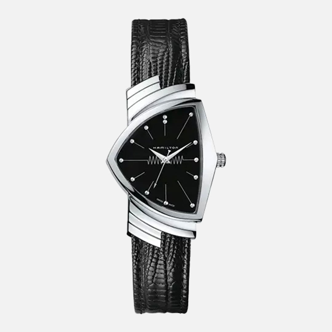 Hamilton Ventura Quartz L Men's Black Watch - £680