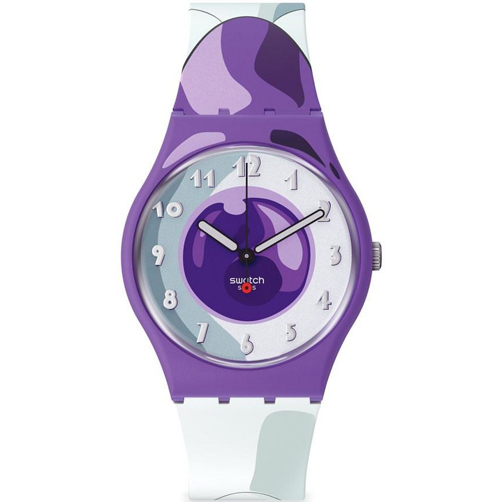 Swatch Frieza X Swatch Dragon Ball Z Men's Purple Watch GZ359 from