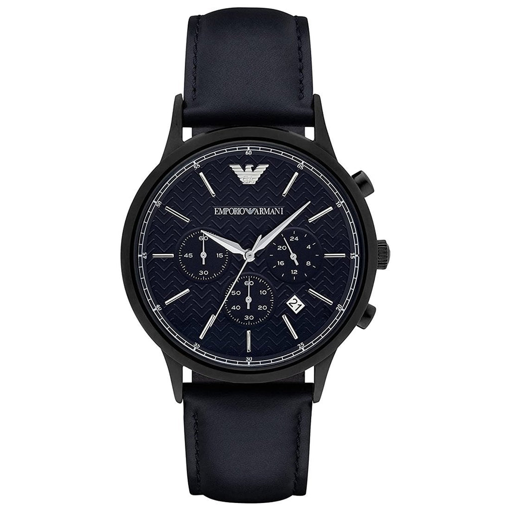 mens emporio armani ceramic chronograph watch ar1400