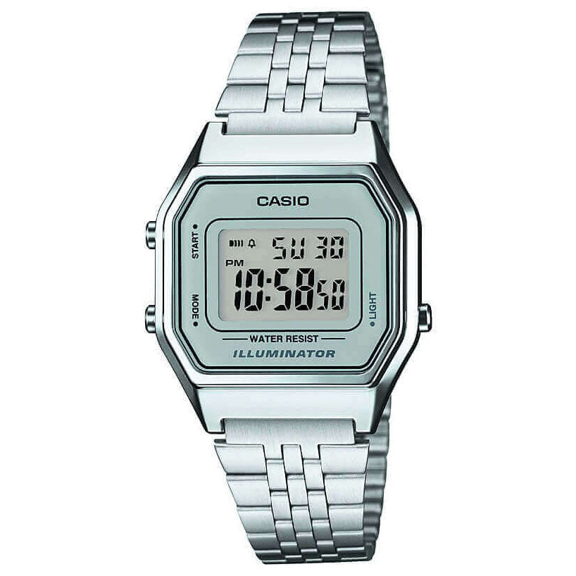 Casio Vintage Unisex Silver Watch LA680WEA-7EF WatchPilot™