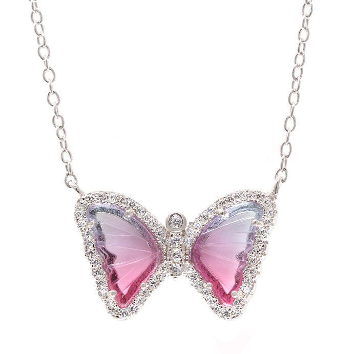 Lenni and Co® Butterfly Necklace – Tess+Tricia