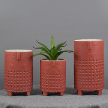 Load image into Gallery viewer, Ceramic Cute Flower Vase Special Design Elegant Decorative Planter - Targen