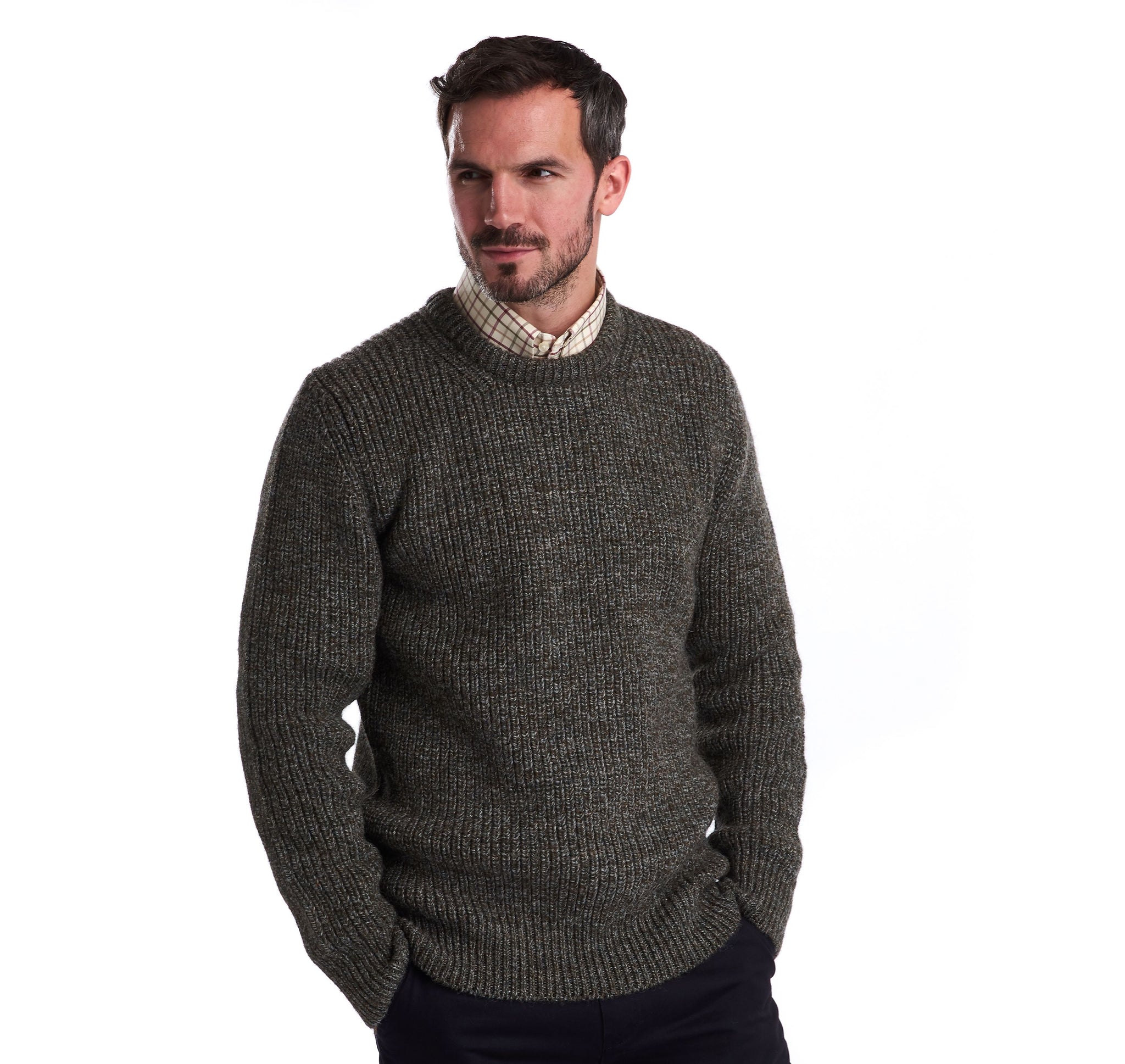 Barbour Tyne Crew Jumper – Pugh and Son