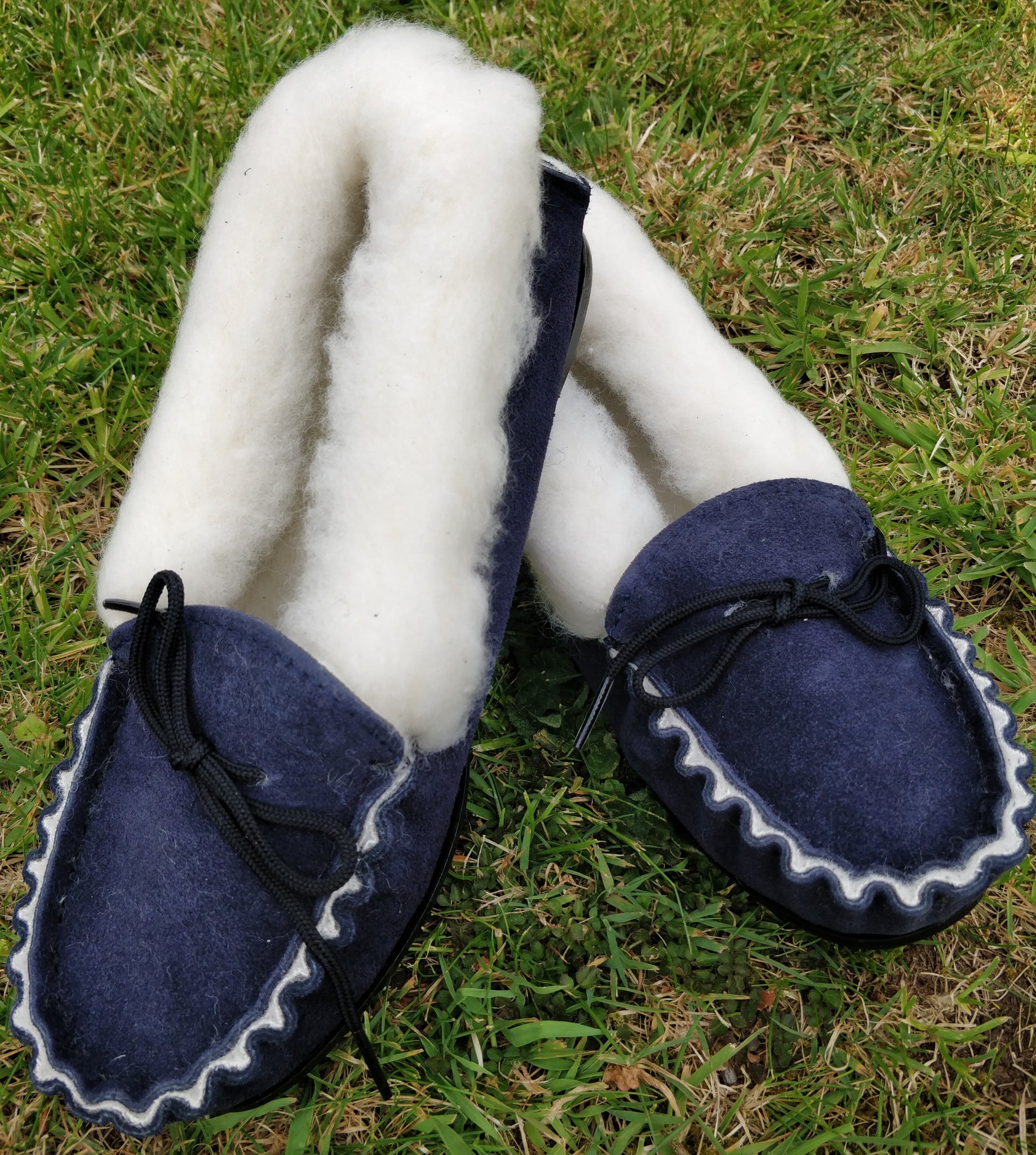 sheep wool moccasins