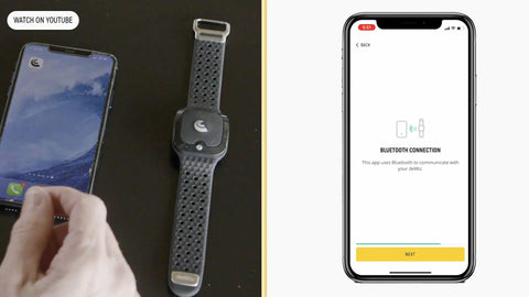 How to connect your deWiz wristband to the deWiz app.