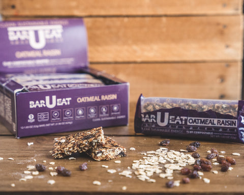 BAR-U-EAT Oatmeal Raisin Ingredients