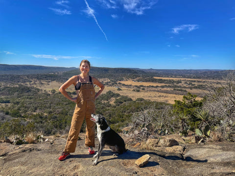 Ashley Carelock Off Season Hiking