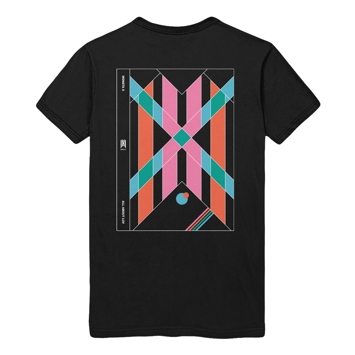 Monsta X Unisex Grid T-Shirt, Black – Monsta X Shop