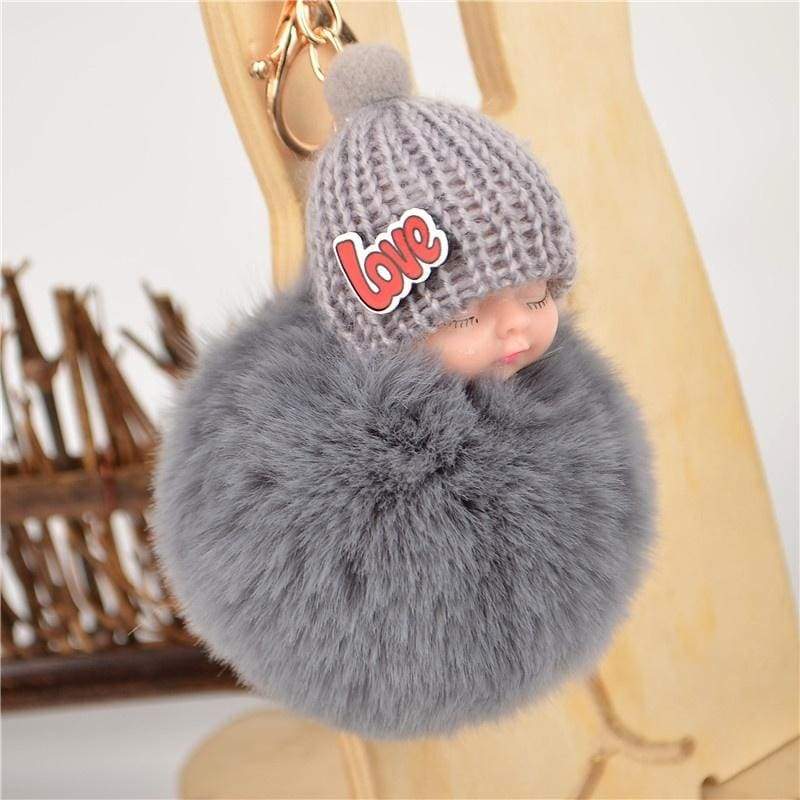 Shoe Keyring Christmas Deer Pendant Faux Fur Pompom Ball Car Bag Keychain Fluffy Keyring Dsuk Ictc Gr - ushanka roblox id