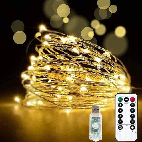12M 100LED Fairy Rope Lights Solar Powered String Lights – Local Kiwi Deals