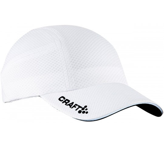 Craft Unisex Run Cap - White (One Size)