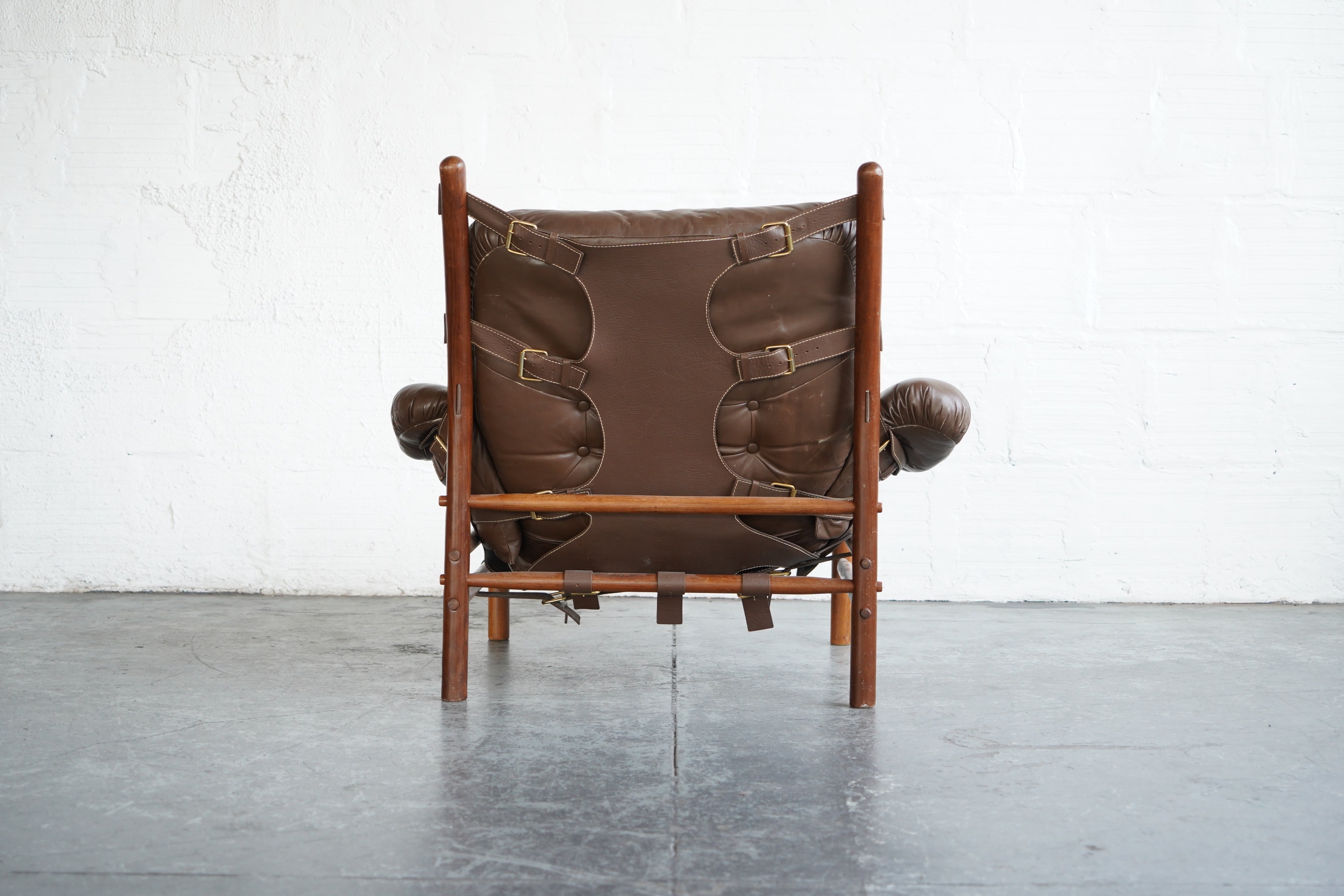 Arne Norrell "Inca" Easy Chair and Ottoman