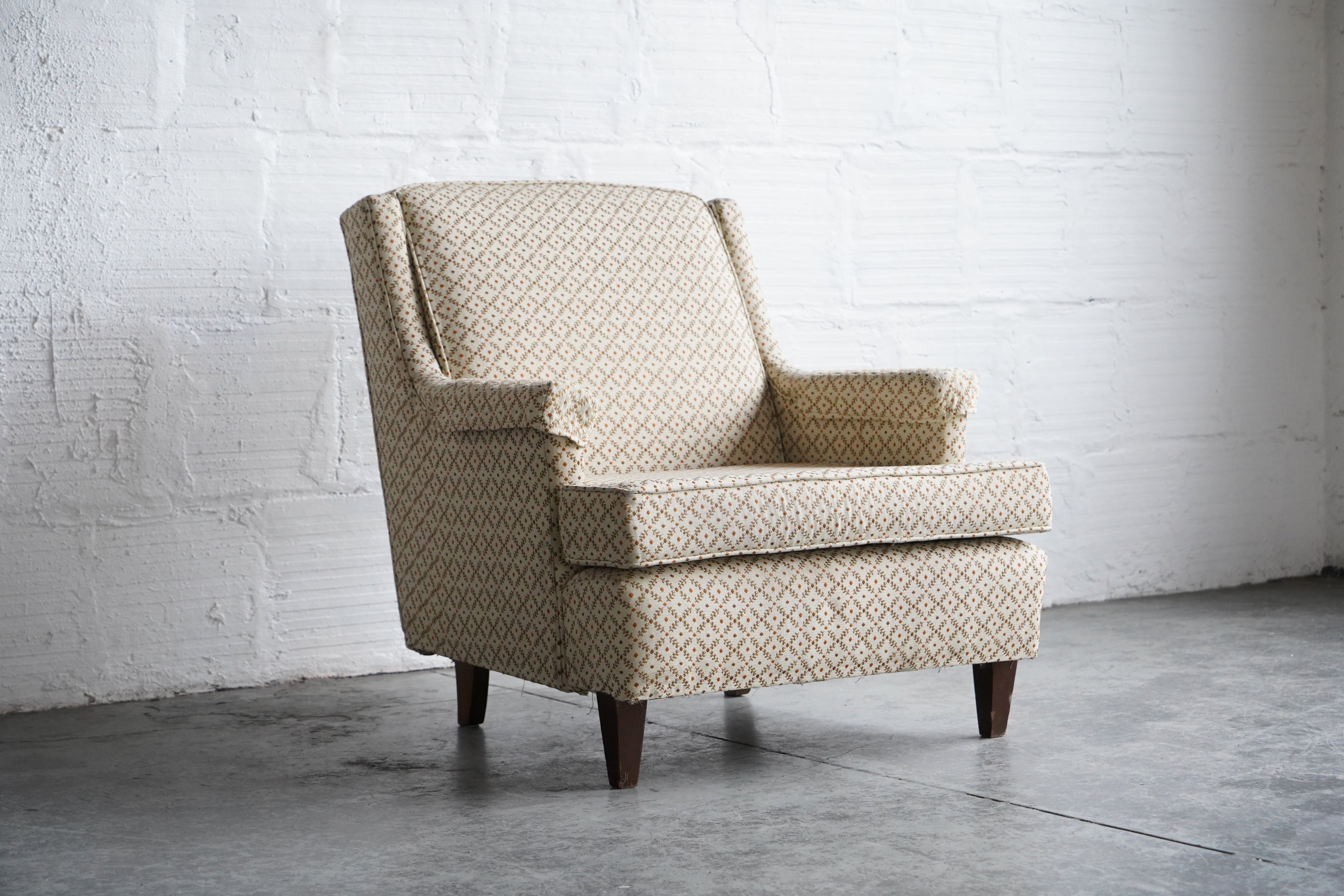 Classic Floral Armchair