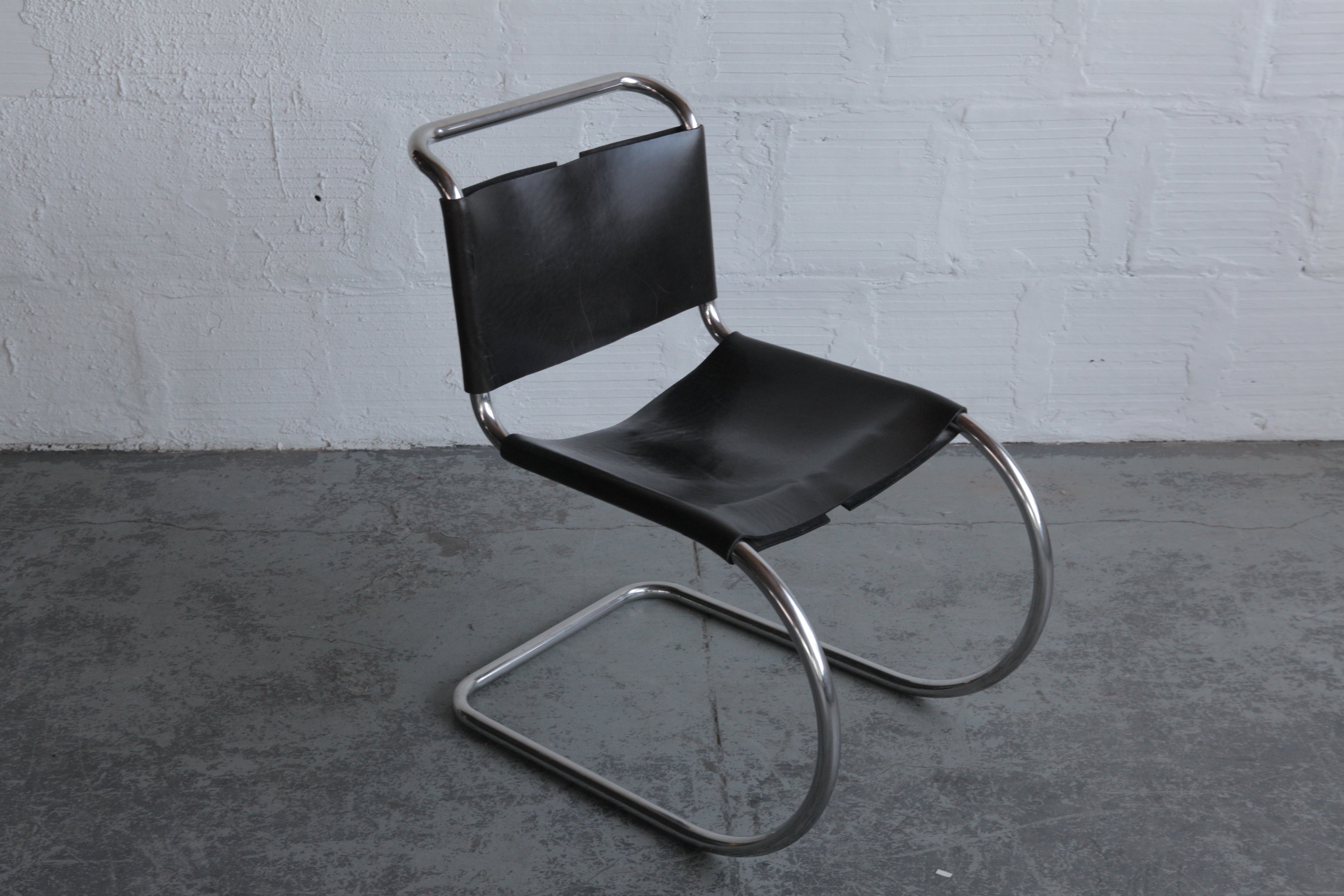 mies van der rohe mr cantilever chairs set of six