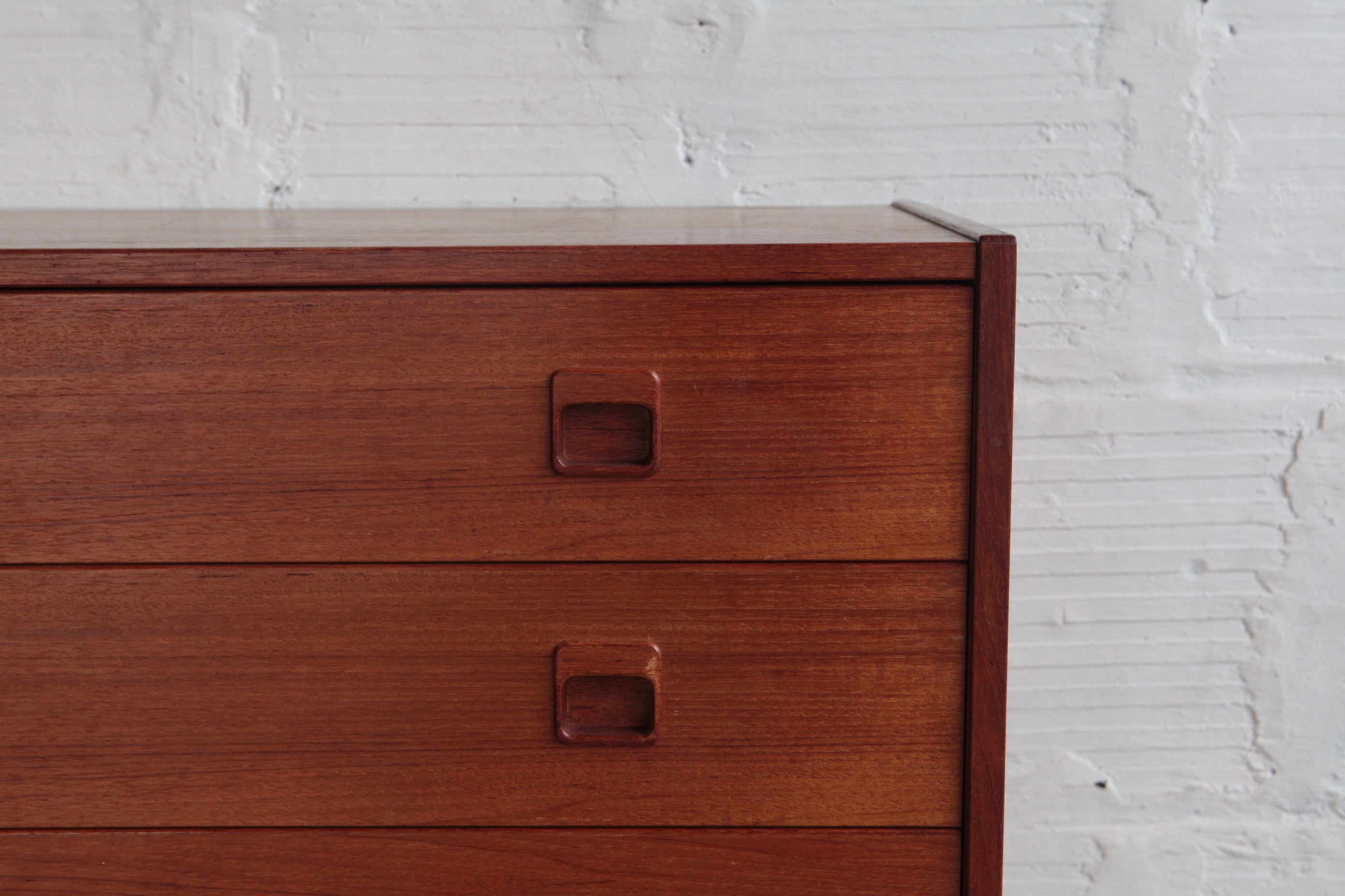 Danish Teak Lowboy Dresser The Good Mod