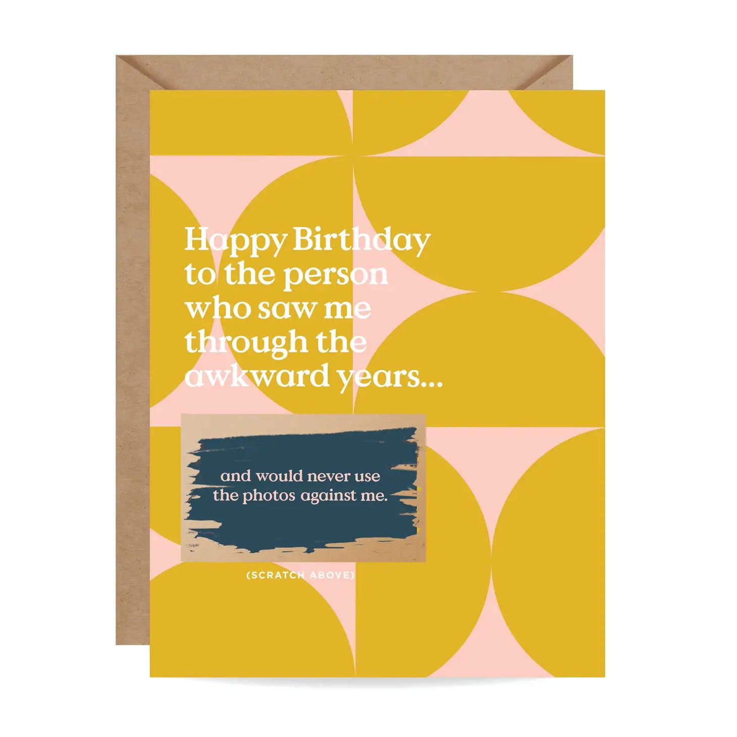 The Awkward Years Birthday Card