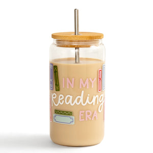 In My Reading Era Glass Tumbler - So Chic Boutique 