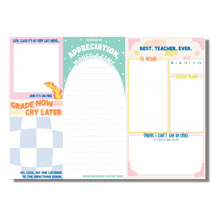 Teachers Notepad Set