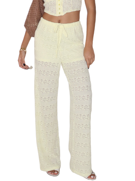 I Love Lemon Lace Pants