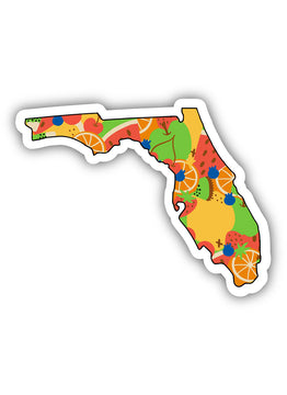 Florida Fruit Sticker