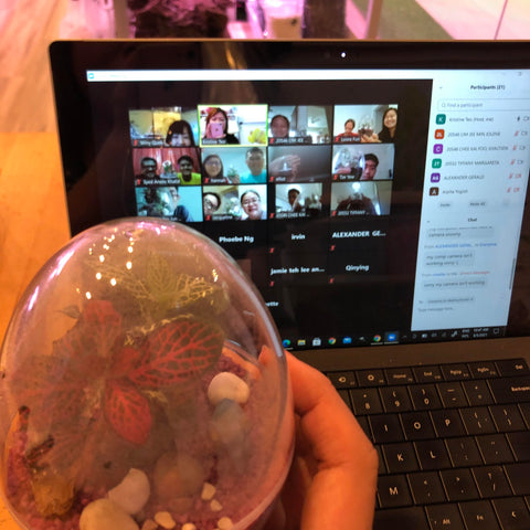 Online Virtual Terrarium Workshop with Victoria JC