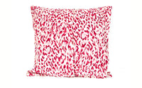 Pink White 18x18 Animal Print Envelope pillow cover | SonalCreativeSoul.