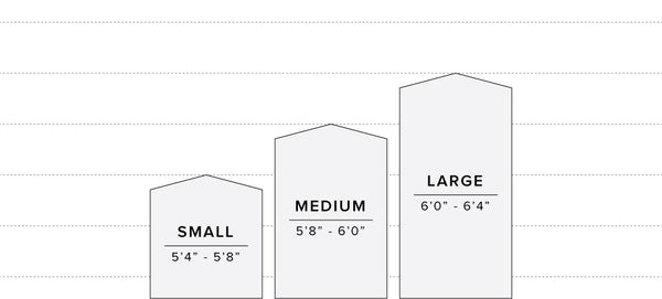 Golden Cycles Size Chart